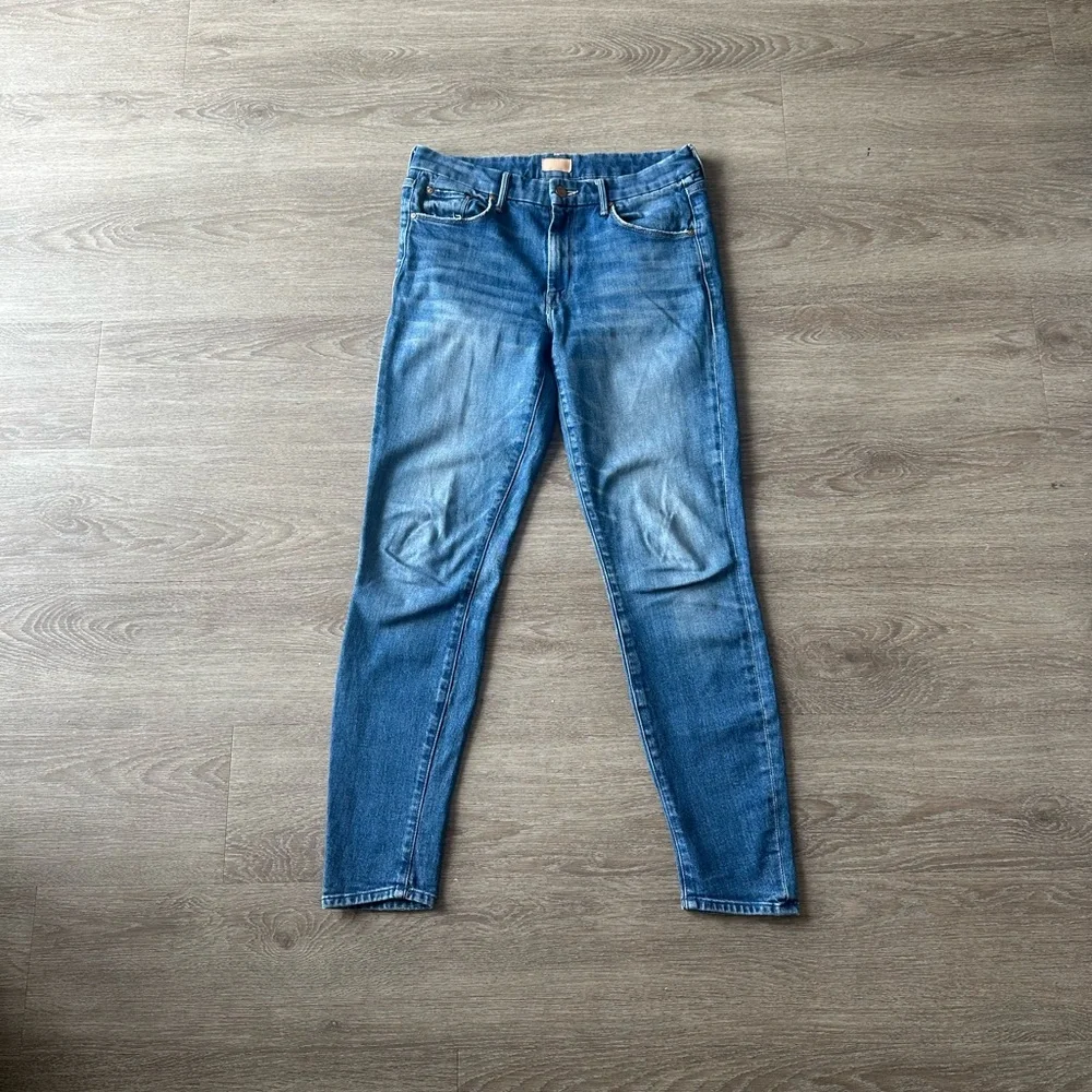 MOTHER The Looker High Rise Skinny Denim Jeans in Where Is My Mind - Picture 3 of 7